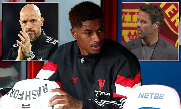 Ten Hag khẩu chiến với chuyên gia bóng đá vì tuyên bố 'điên rồ' về Rashford - Ảnh 1.